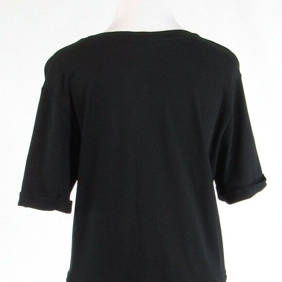 Black KURT WOODS shift dress L - Picture 8 of 8
